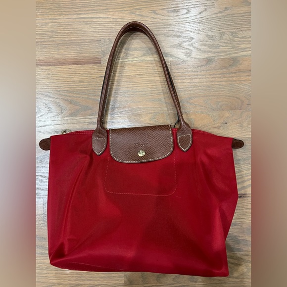 Longchamp Le Pilage Small Nylon Shoulder Tote - Picture 1 of 10